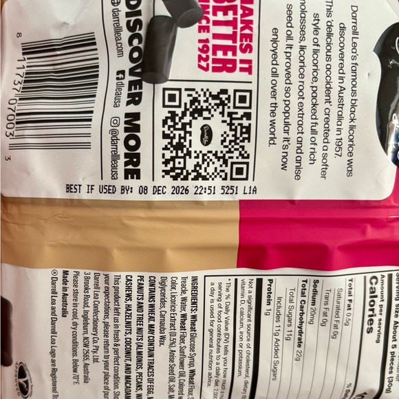 Soft & Delicious Australian Licorice - Black - Picture 3 of 3